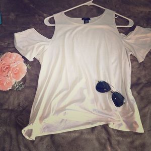 Off the shoulder top.